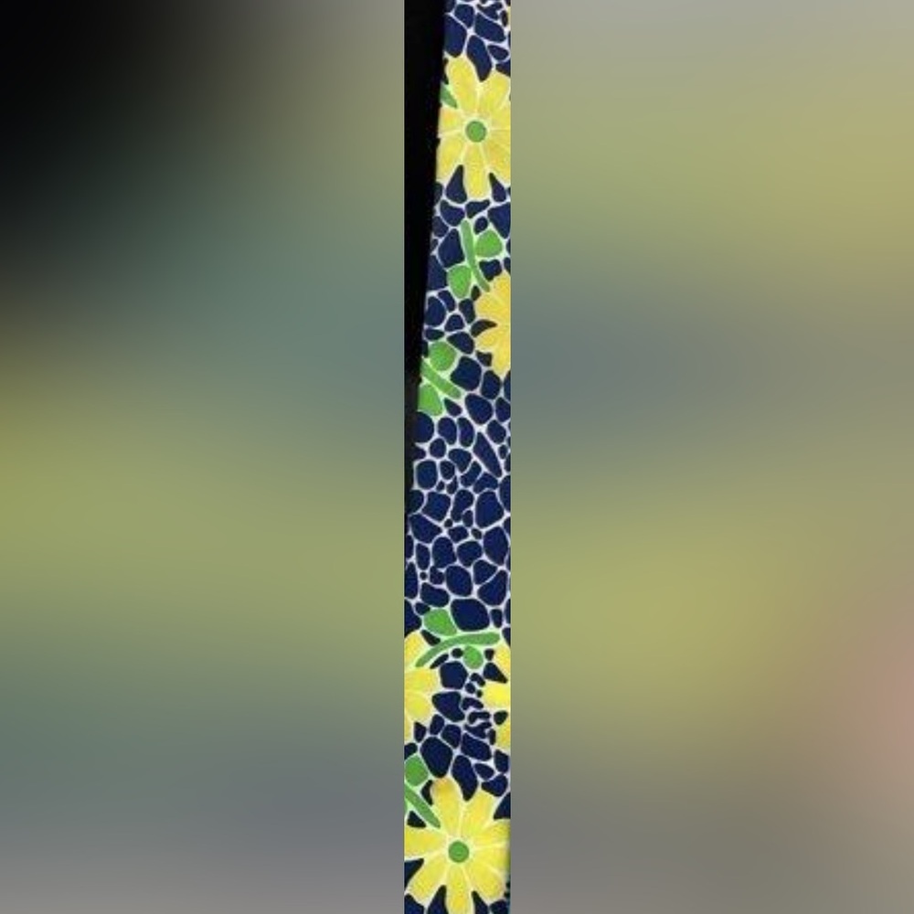 VTG  1970’s Men’s Stuff Lilly Pulitzer Daisy Tie